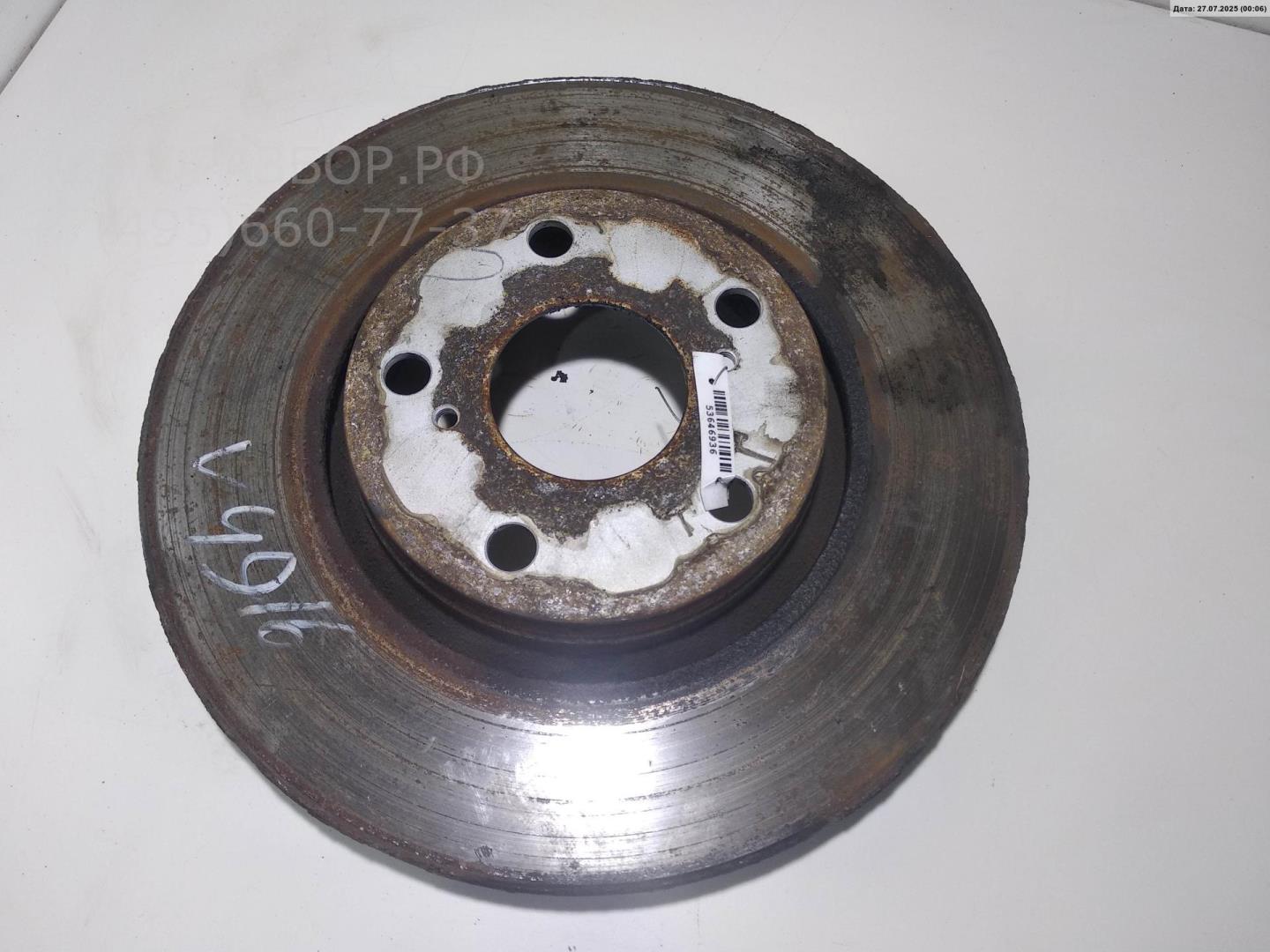 Диск тормозной передний вентилируемый