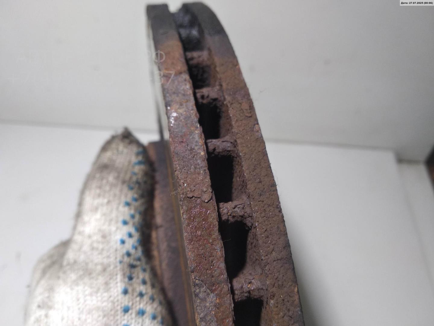 Диск тормозной передний вентилируемый