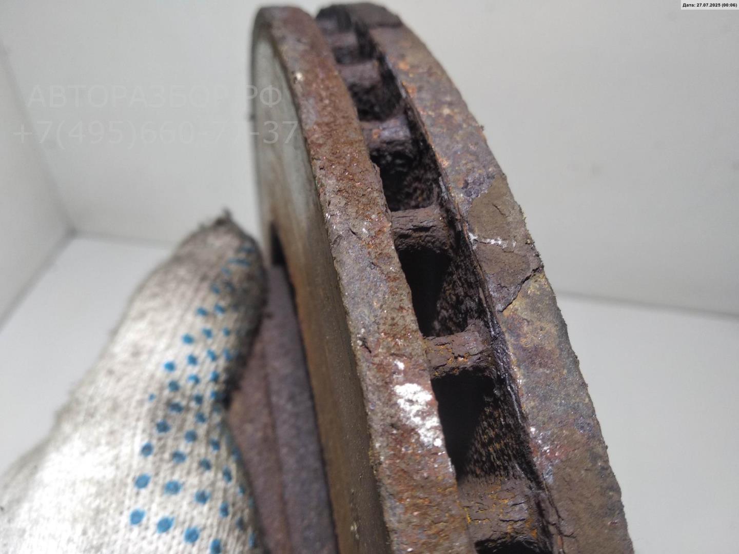 Диск тормозной передний вентилируемый