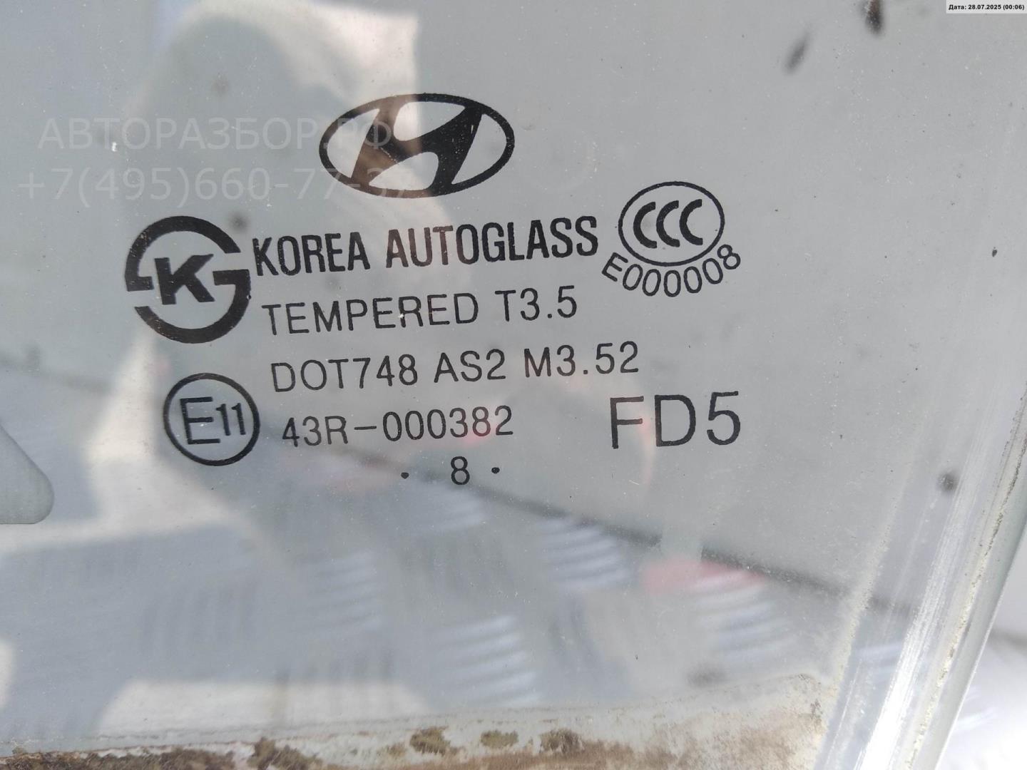 Стекло двери передней левой