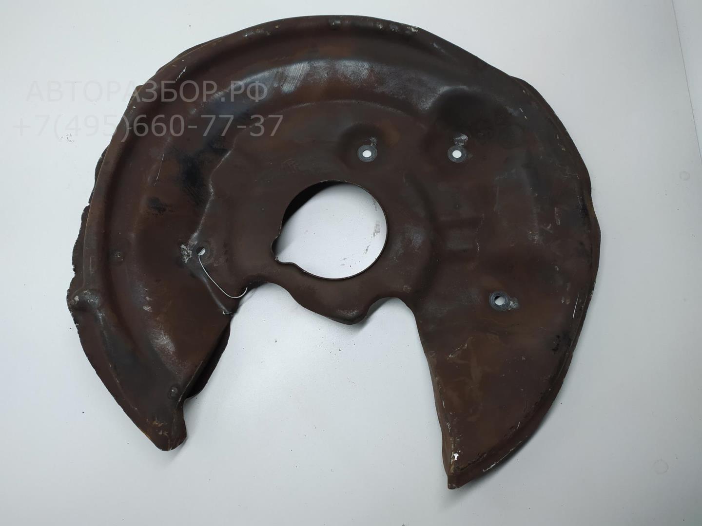 Щит опорный задний левый