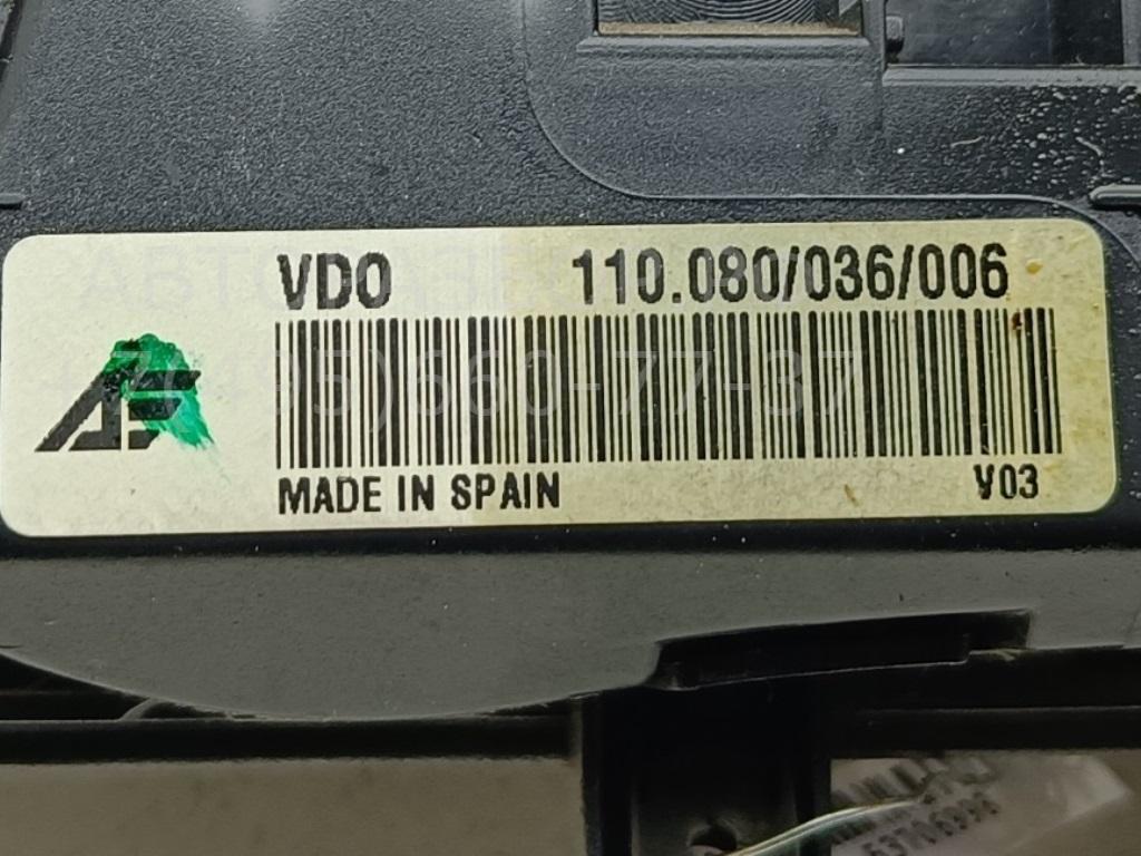 Панель приборов