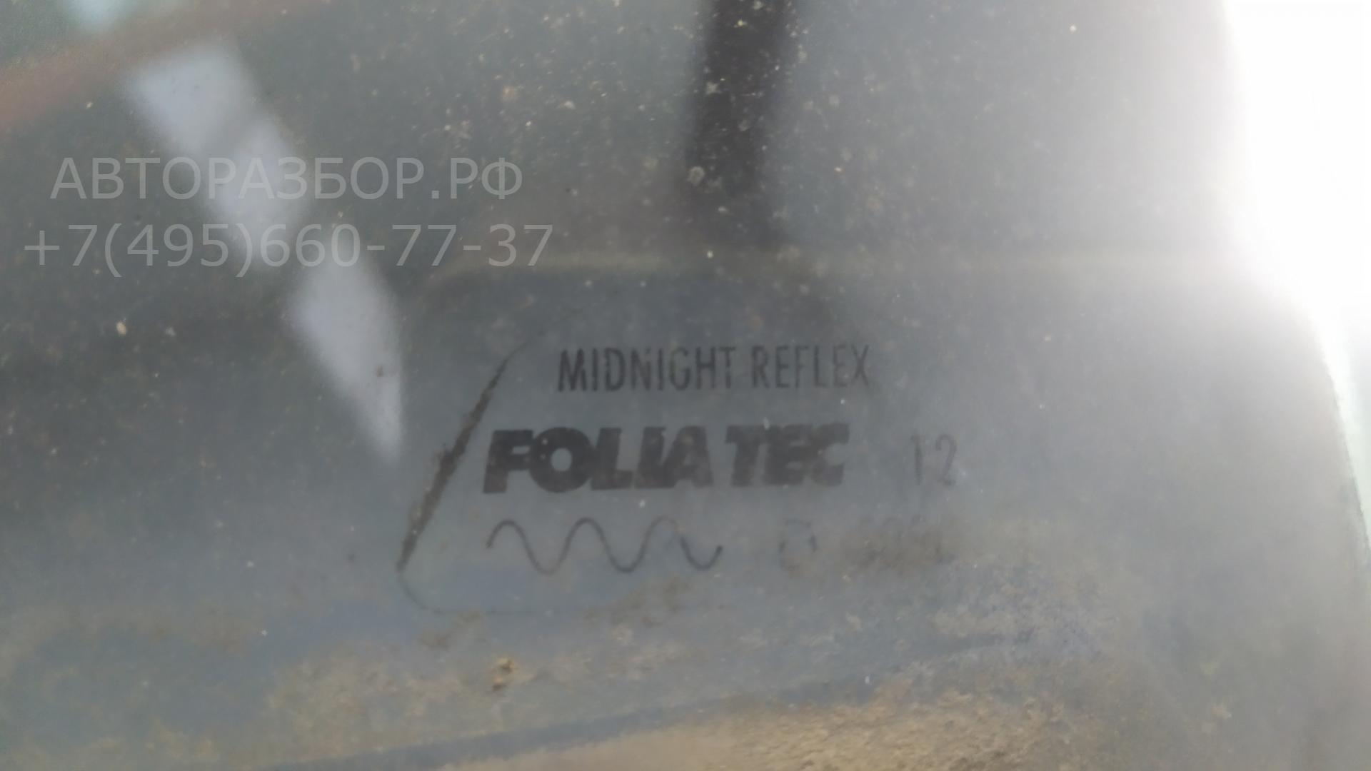 Стекло двери задней правой (форточка)