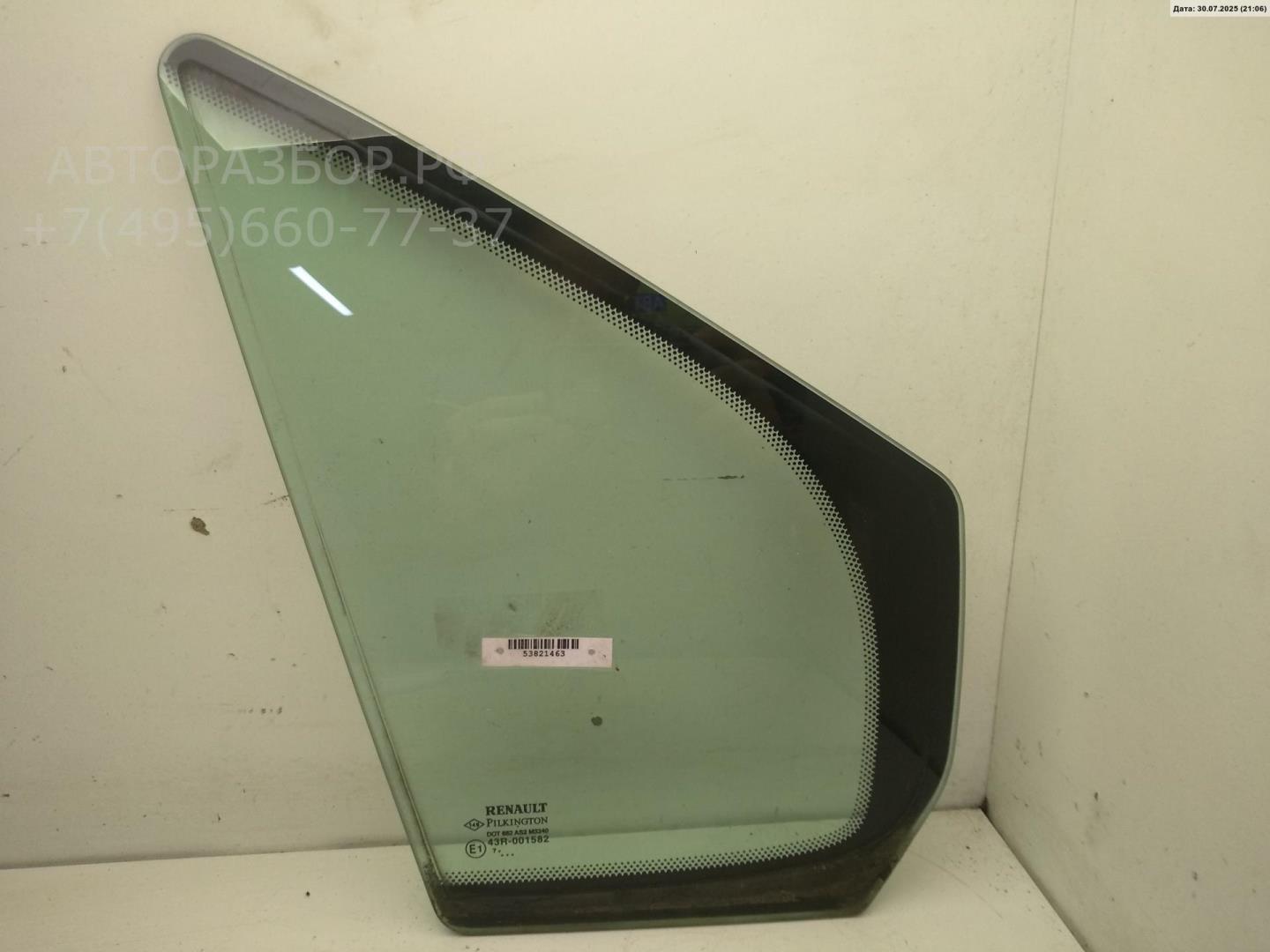 Стекло двери передней правой (форточка)