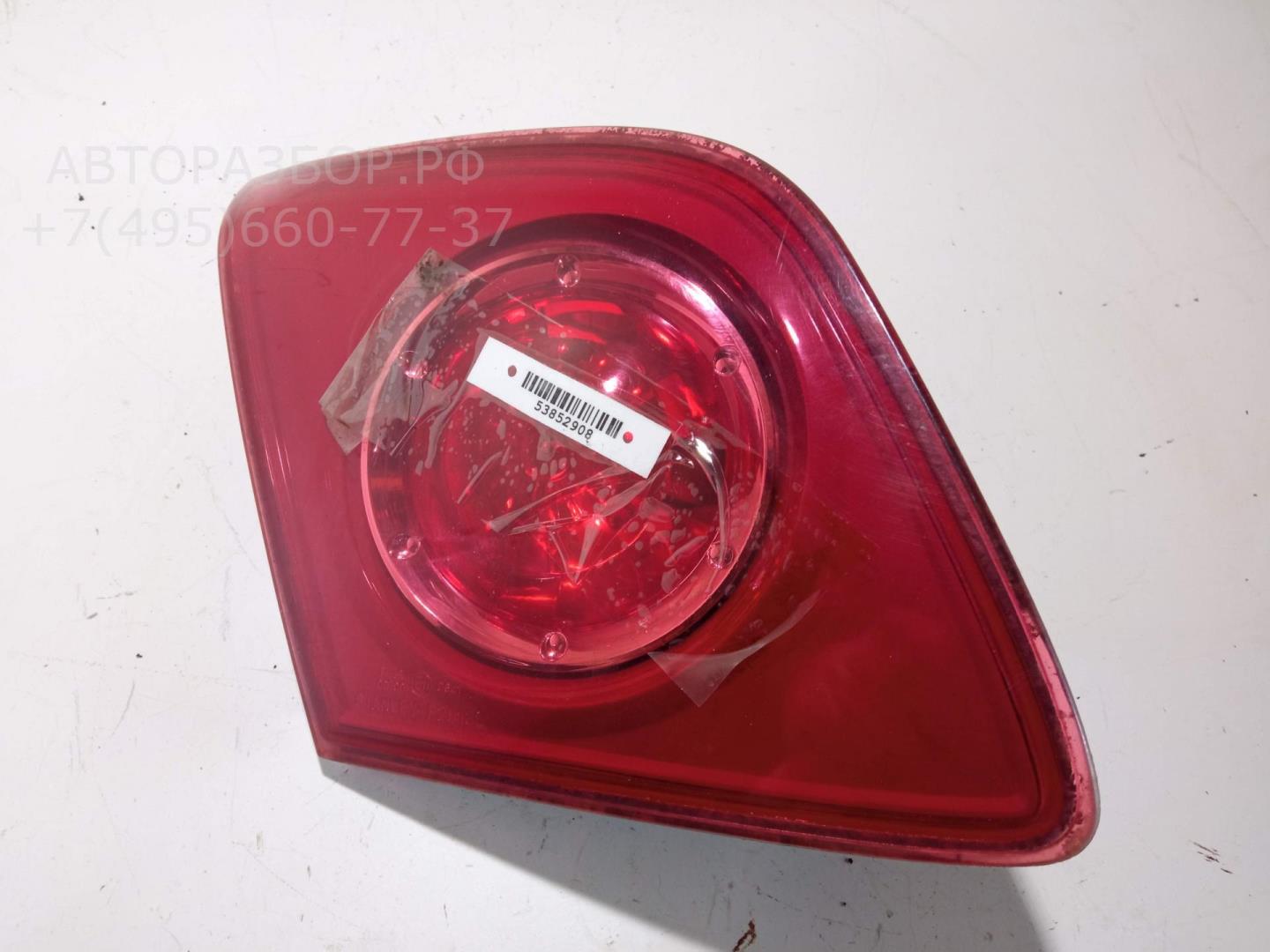 Фонарь задний внутренний левый