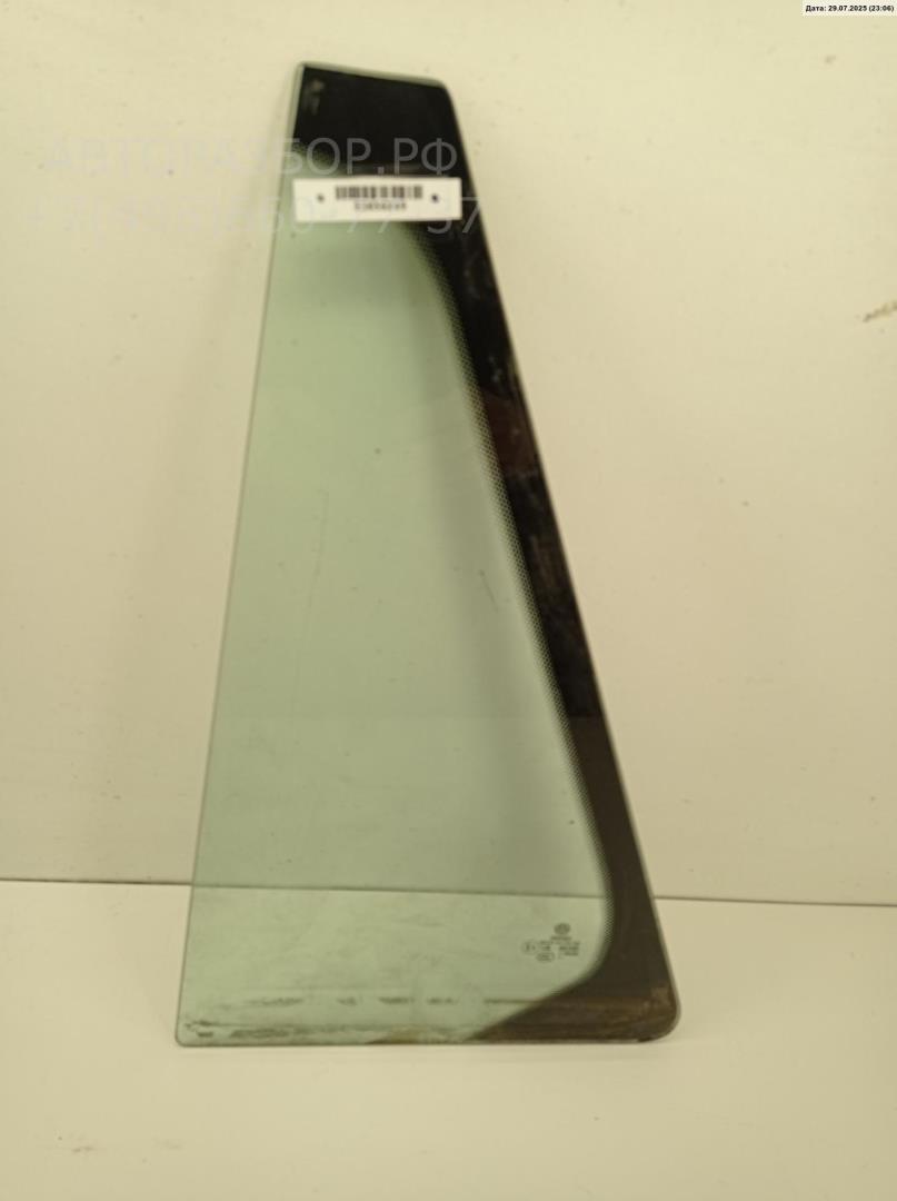 Стекло двери задней левой (форточка)