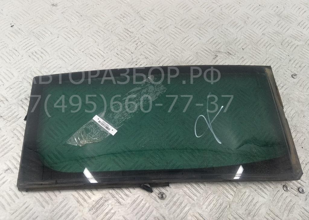 Стекло двери задней правой (форточка)