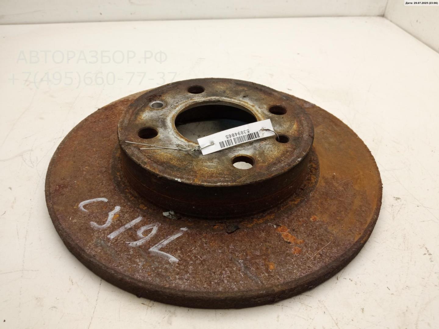 Диск тормозной передний вентилируемый