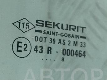 Стекло двери передней левой