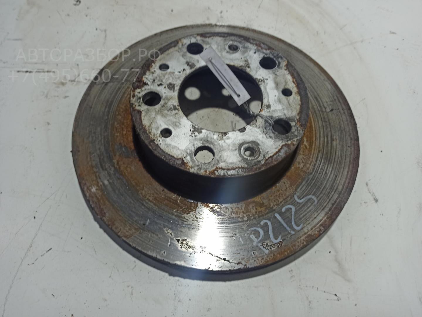 Диск тормозной передний вентилируемый