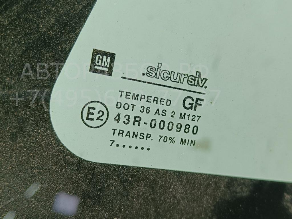 Стекло кузовное глухое правое