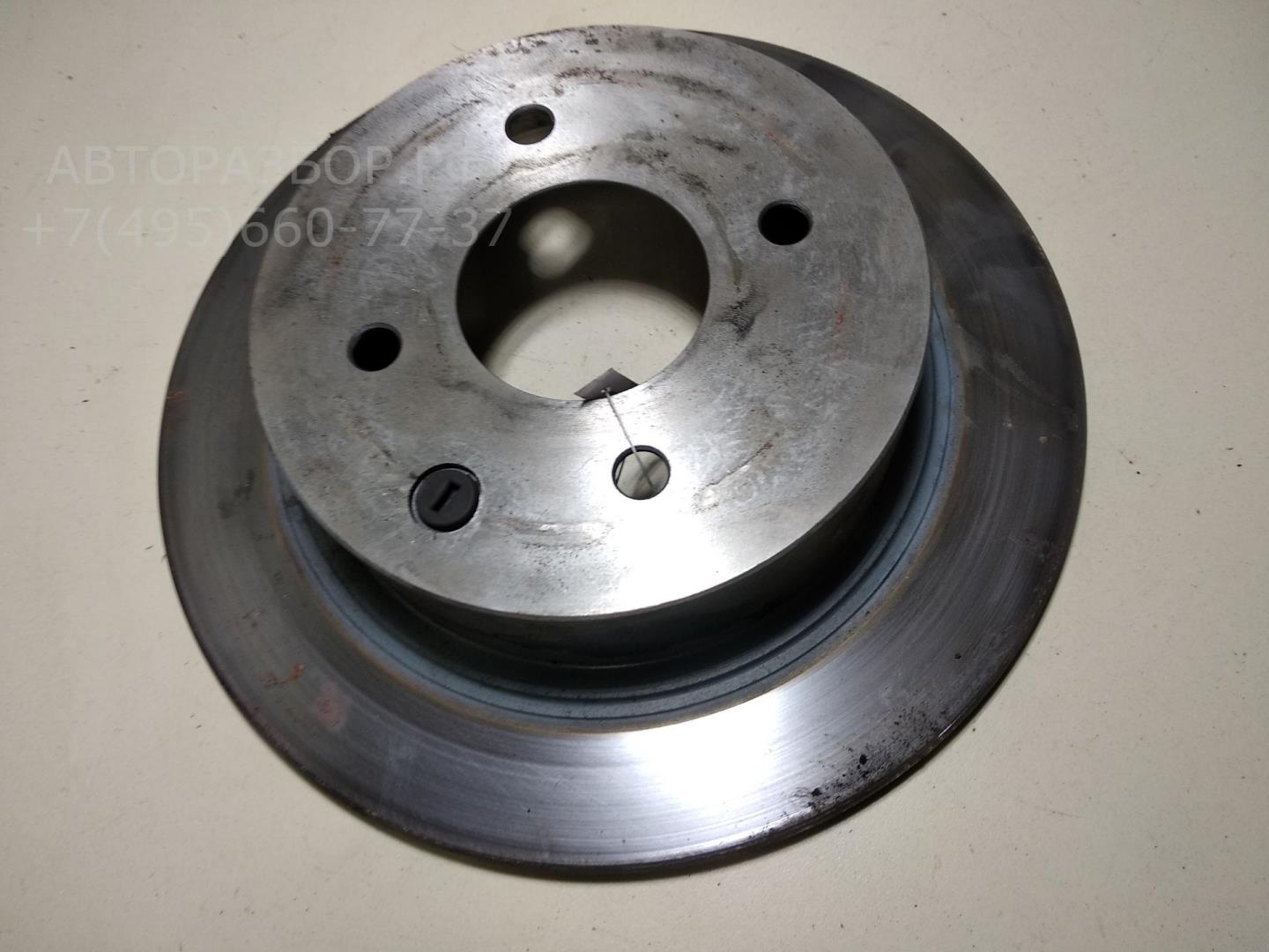 Диск тормозной задний