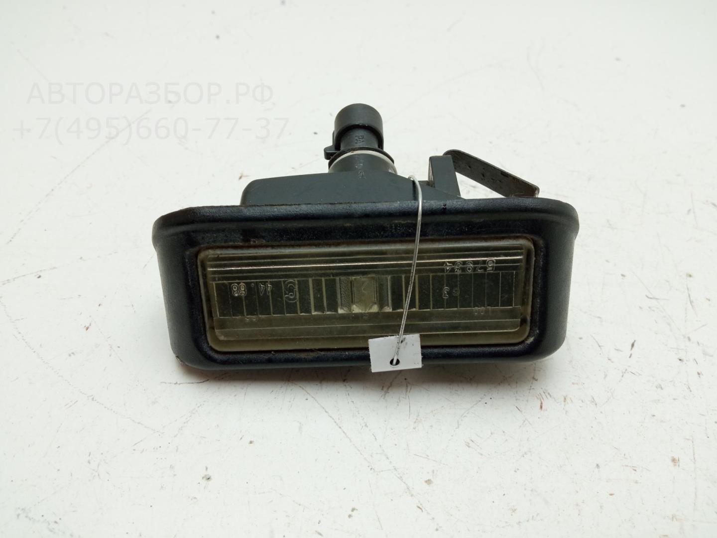 Фонарь подсветки номера