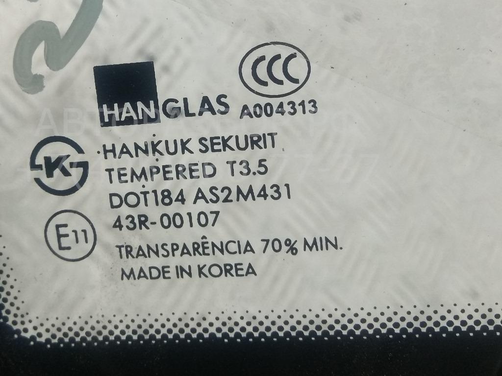 Стекло кузовное глухое правое