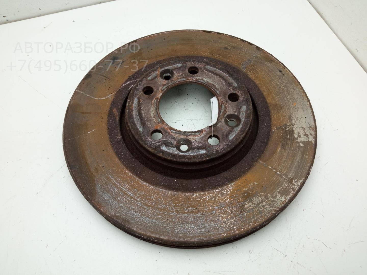 Диск тормозной передний вентилируемый