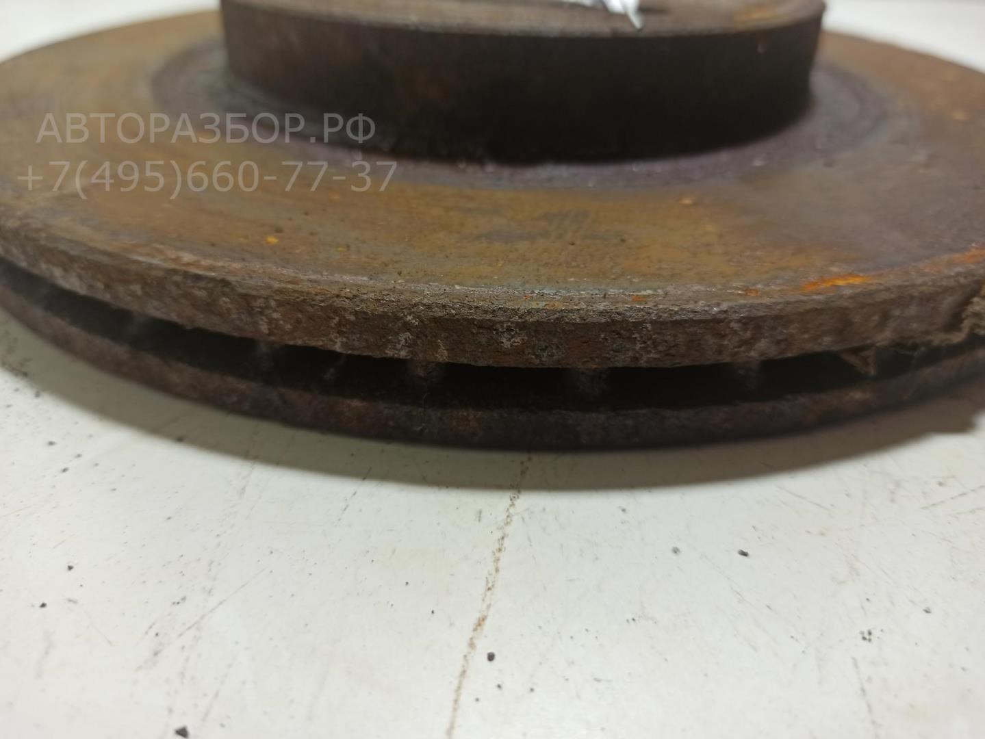 Диск тормозной передний вентилируемый