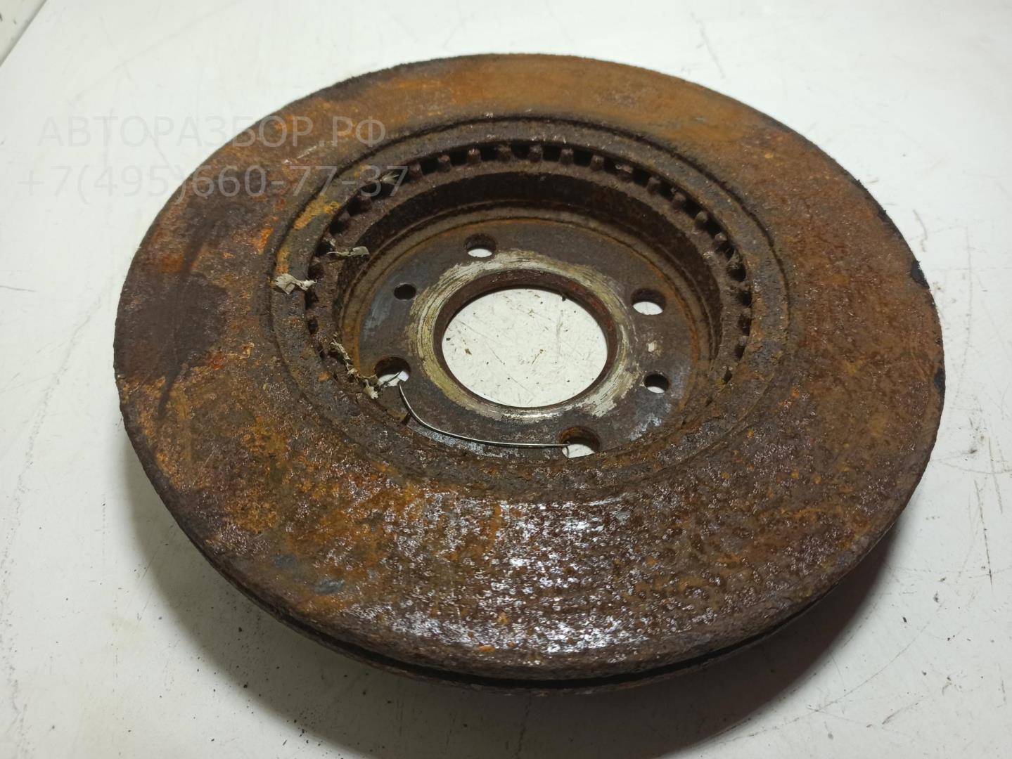 Диск тормозной передний вентилируемый