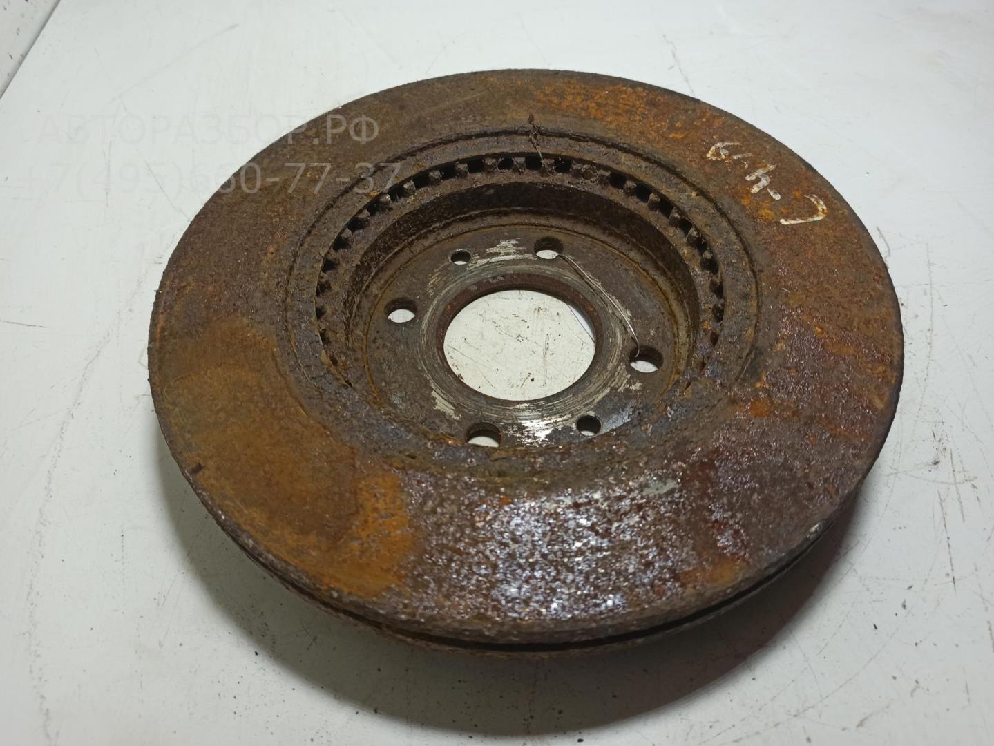 Диск тормозной передний вентилируемый