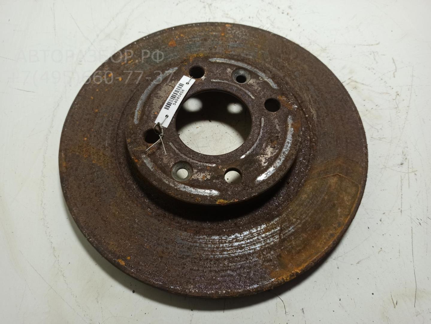 Диск тормозной передний вентилируемый