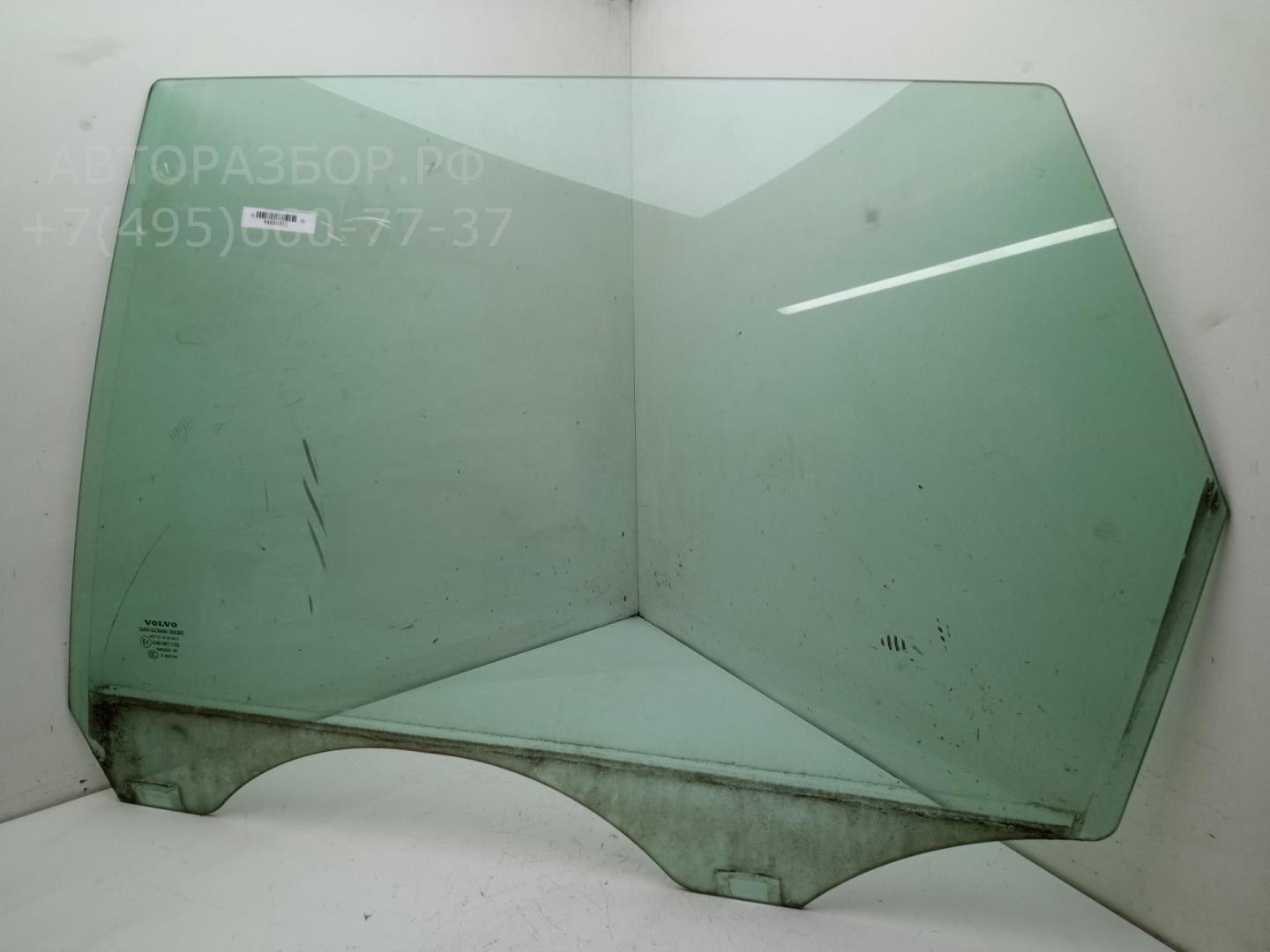 Стекло двери задней правой (форточка)