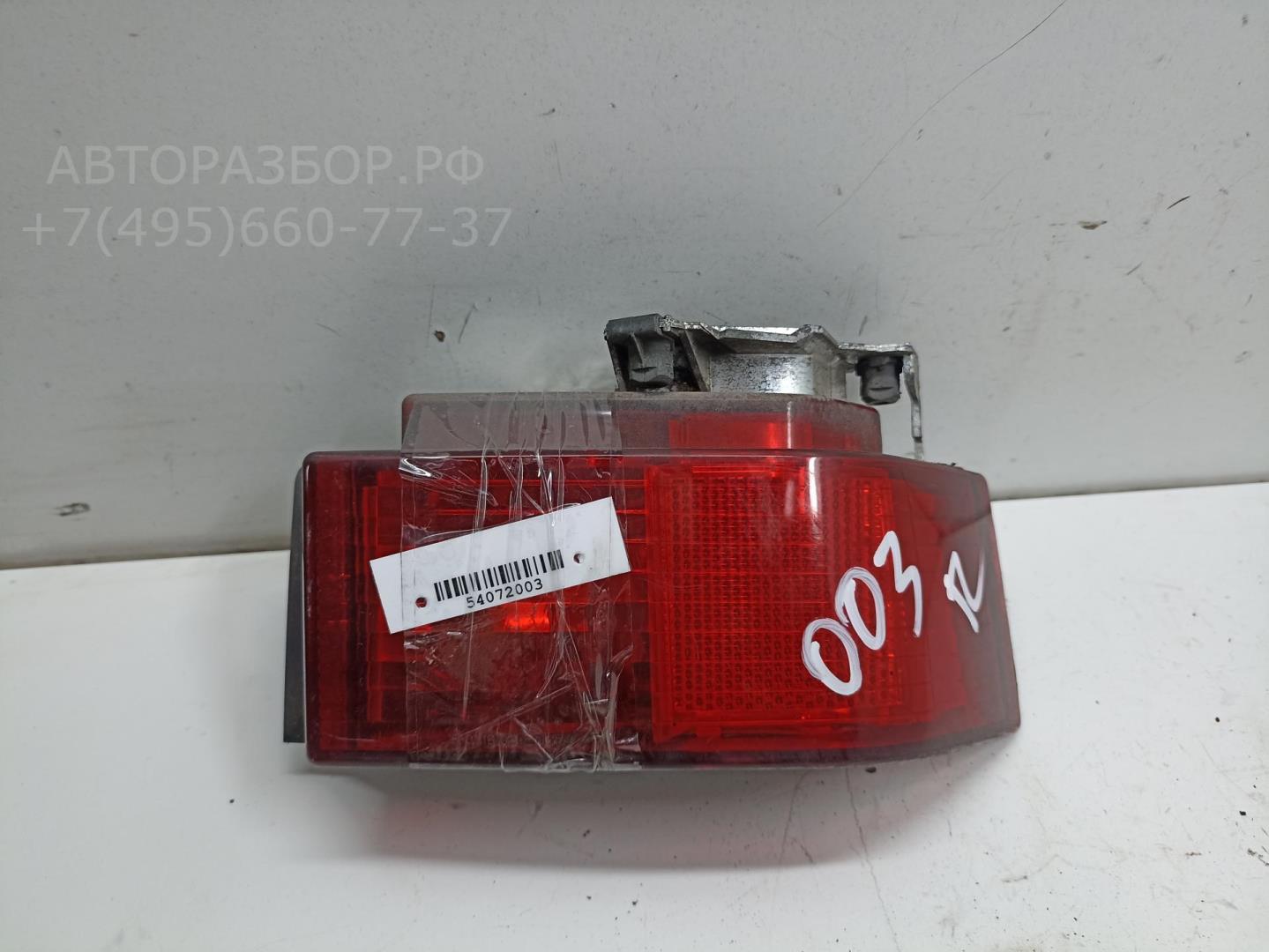 Отражатель в бампер задний правый