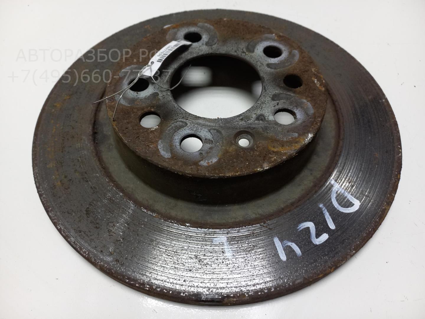Диск тормозной задний