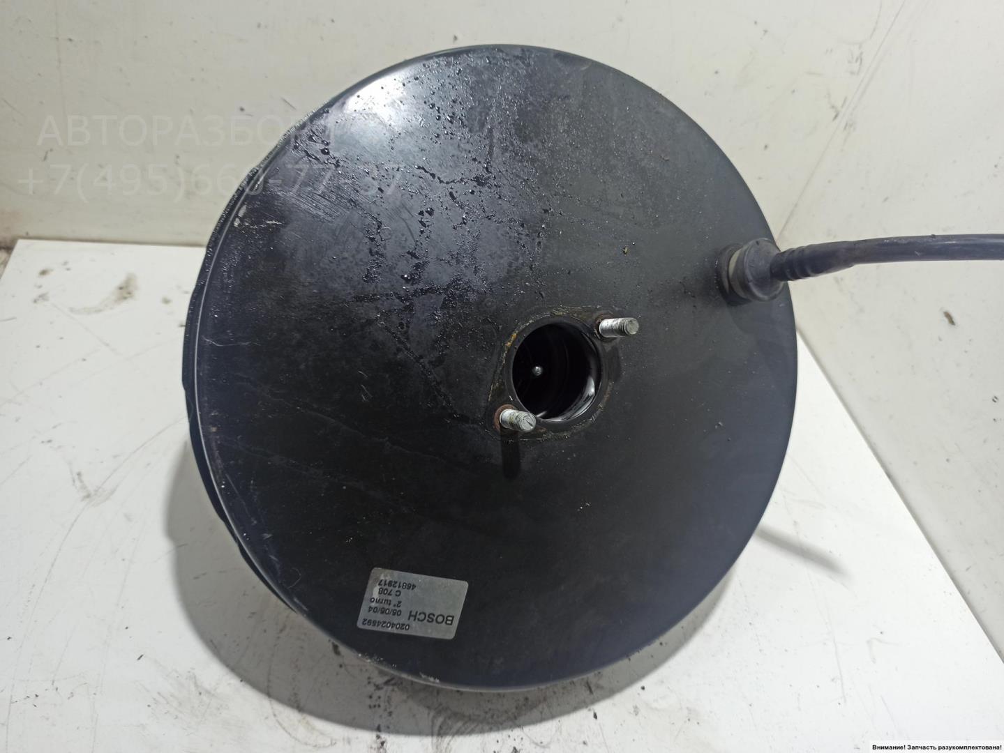 Усилитель тормозов вакуумный