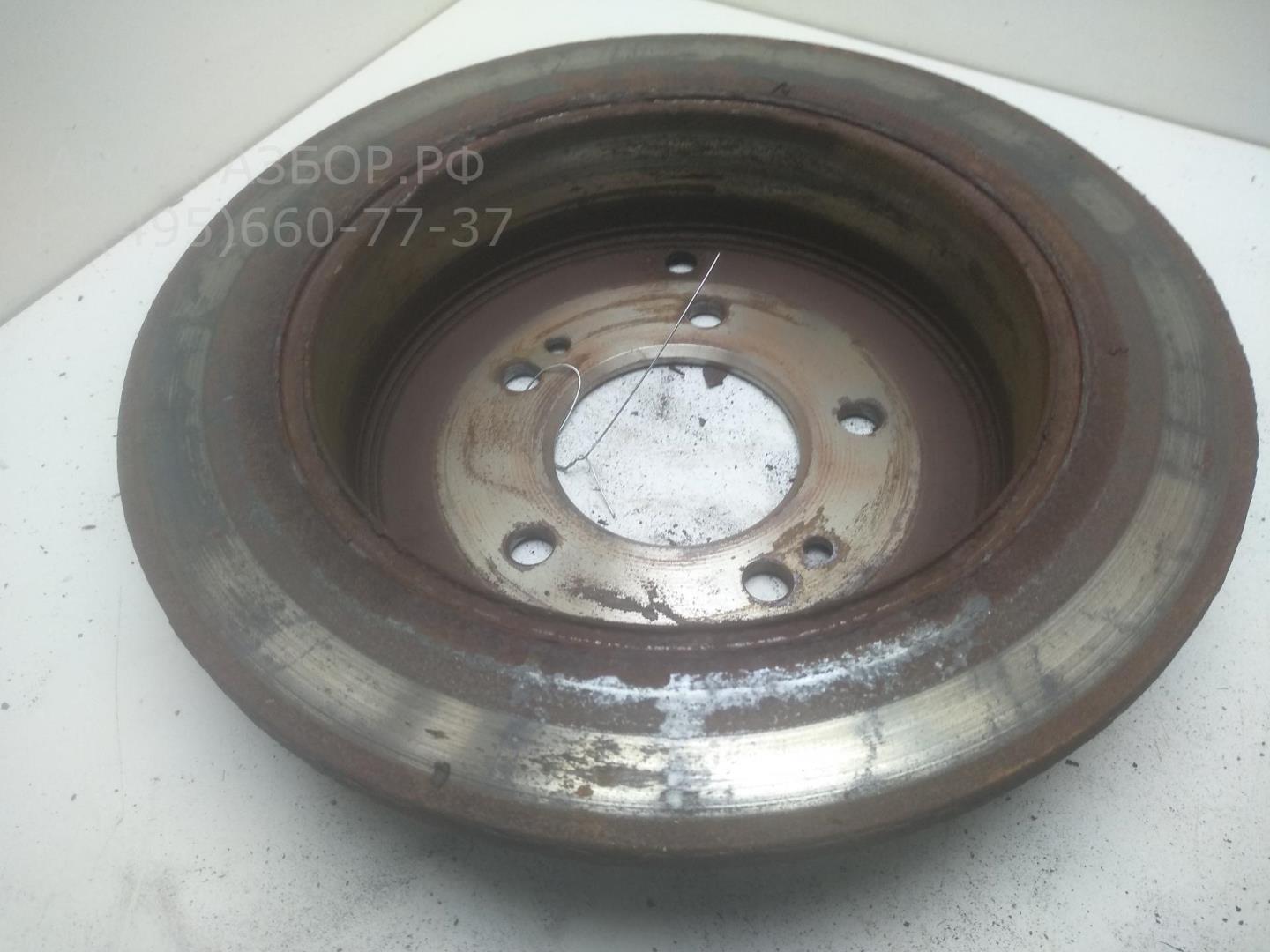 Диск тормозной задний