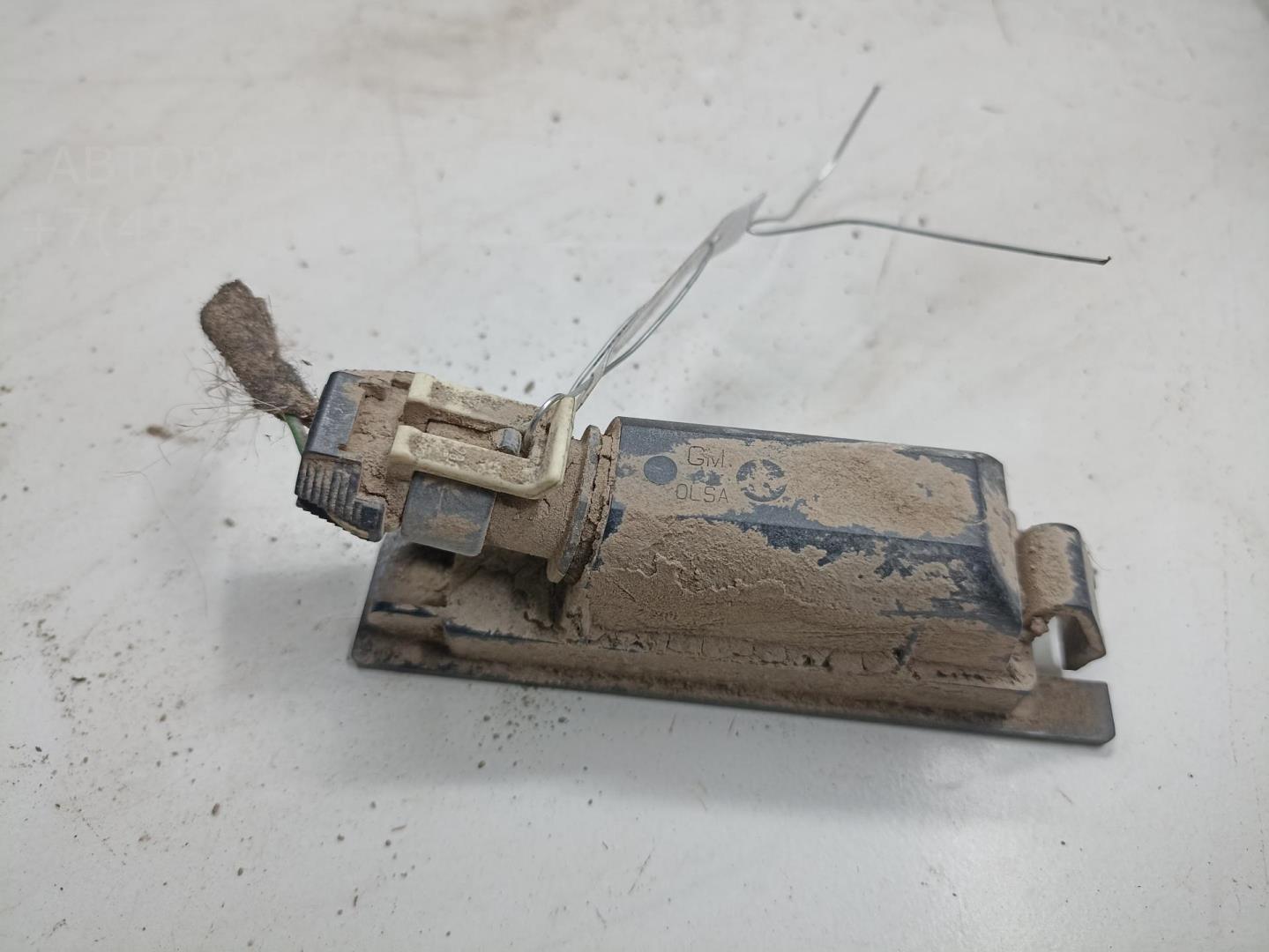 Фонарь подсветки номера