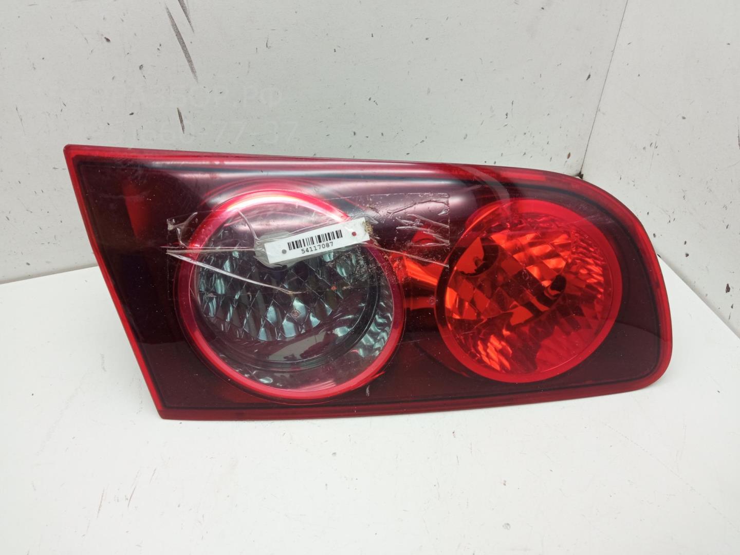 Фонарь задний внутренний левый