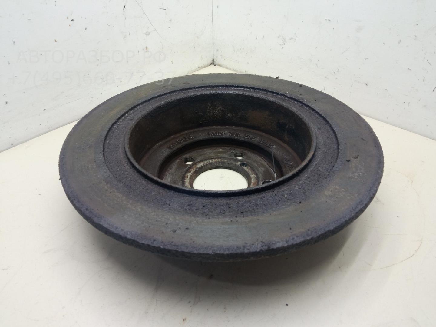 Диск тормозной задний