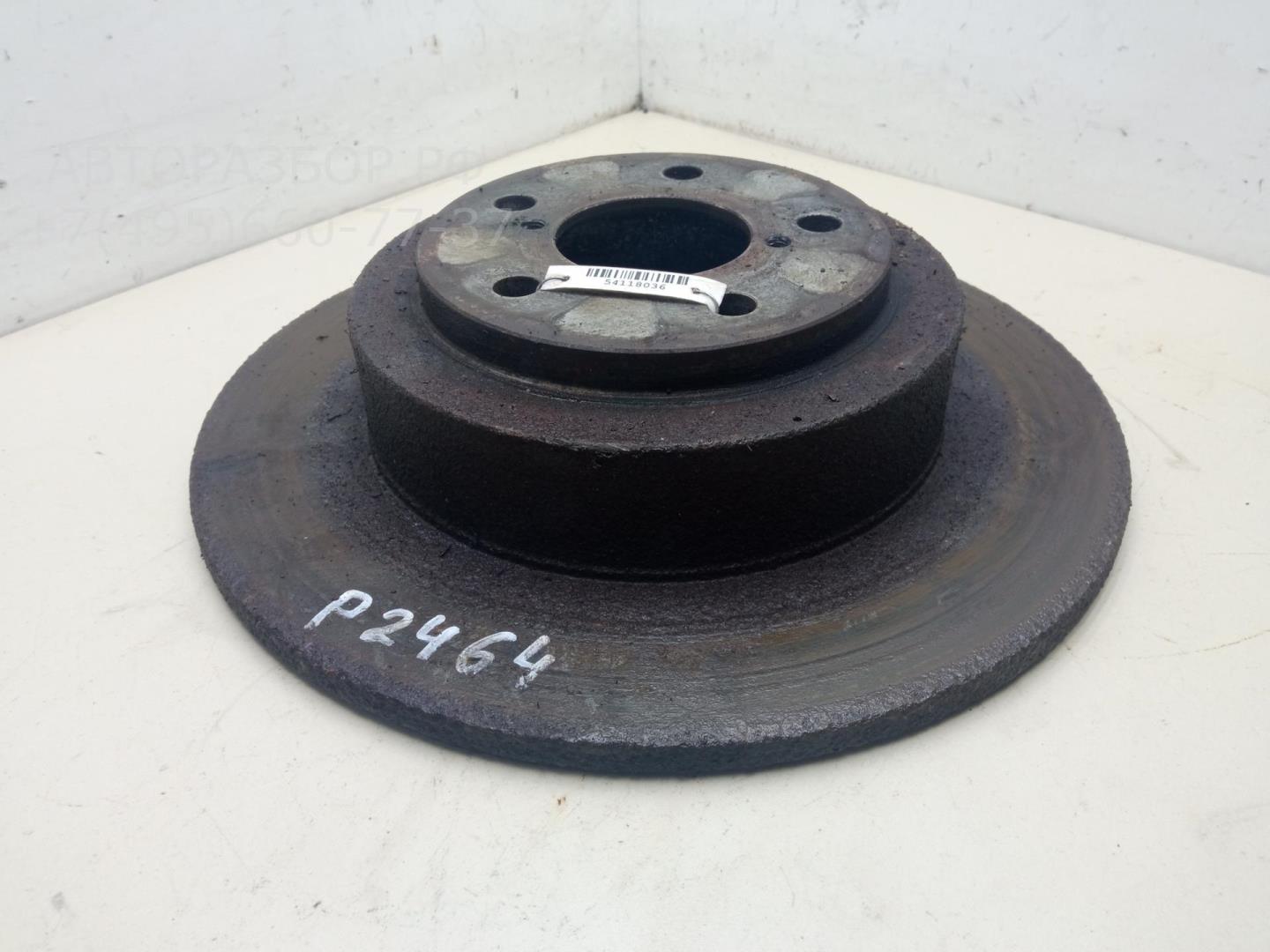 Диск тормозной задний