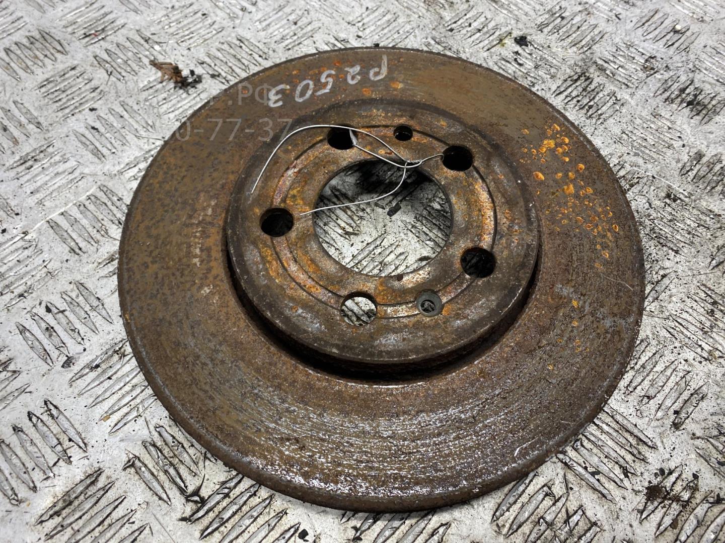 Диск тормозной передний вентилируемый