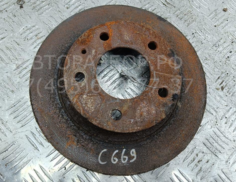 Диск тормозной задний