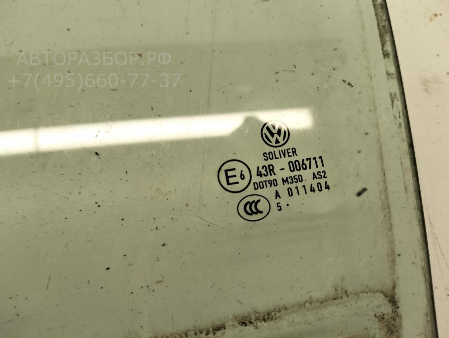 Стекло двери задней левой