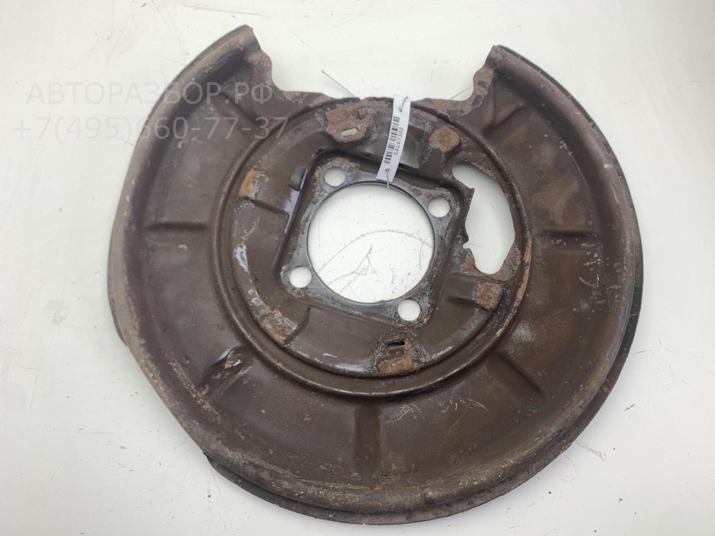 Щит опорный задний правый