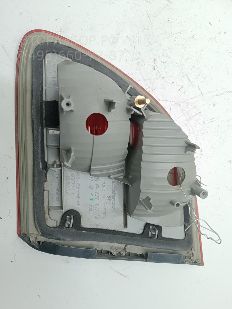 Фонарь задний внутренний левый