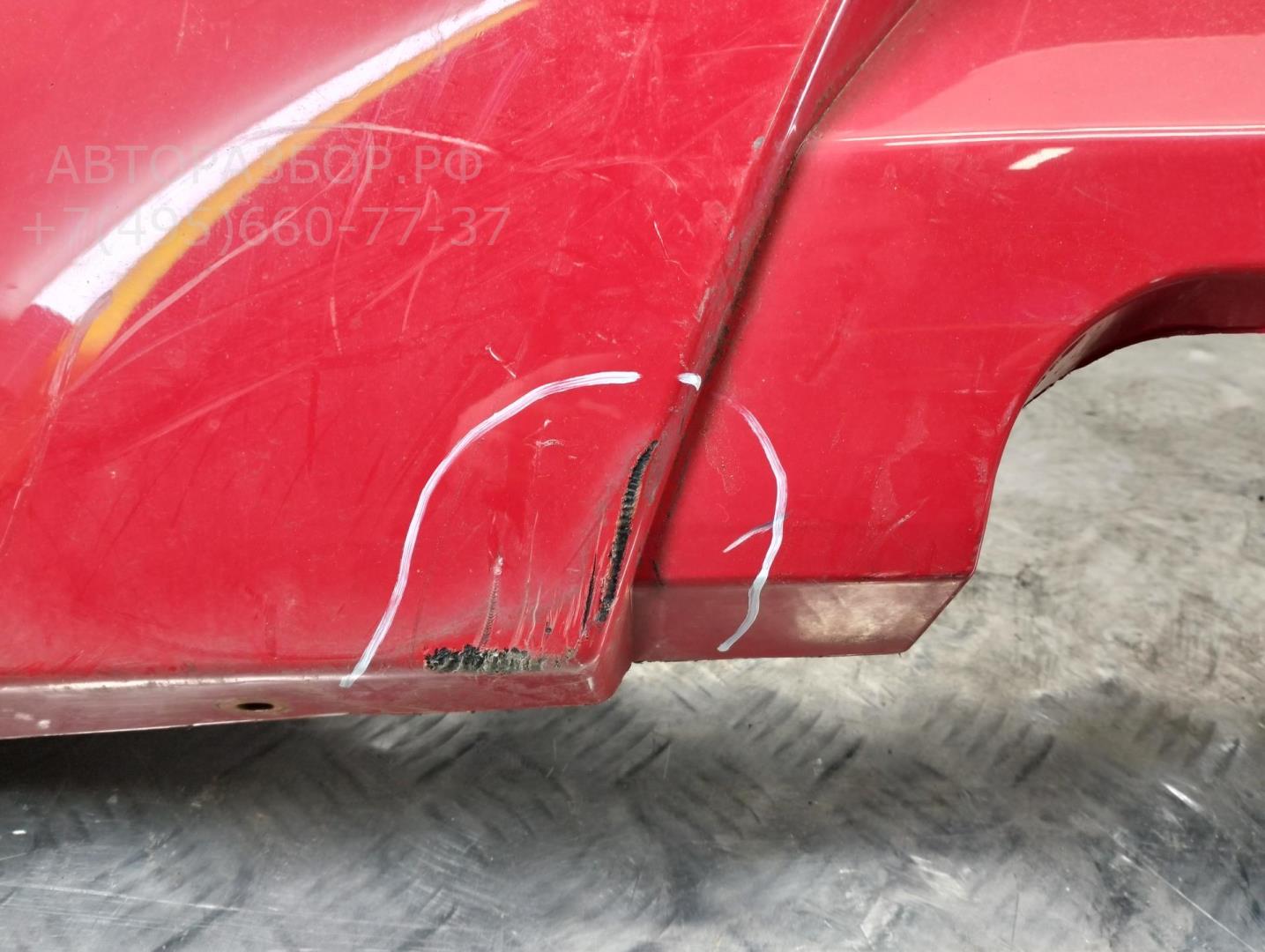 Бампер задний