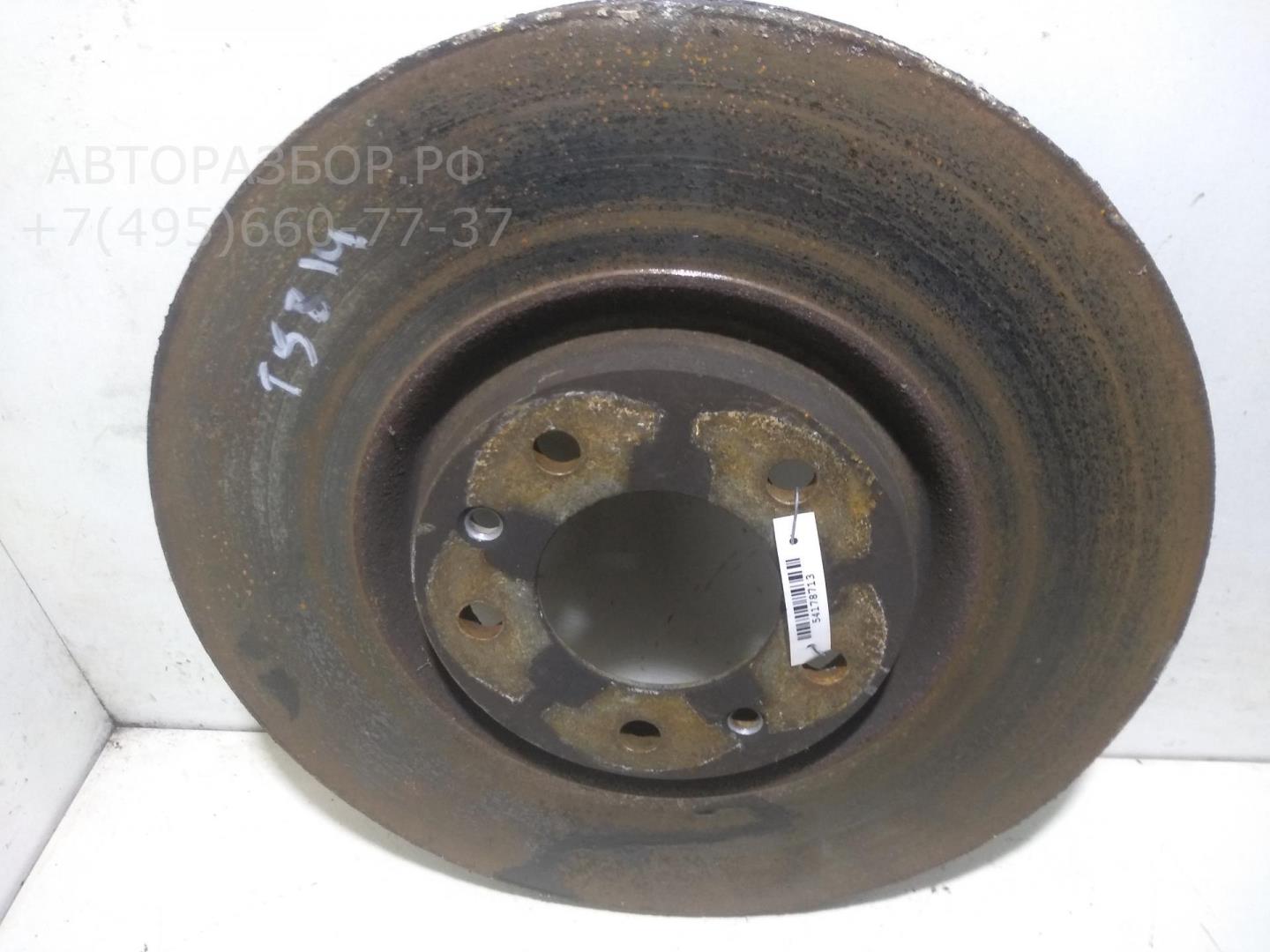 Диск тормозной передний вентилируемый