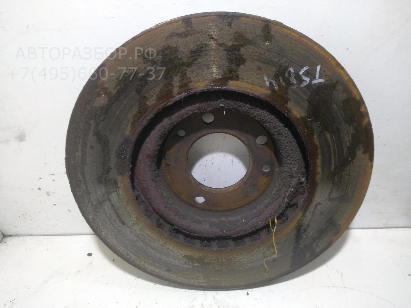 Диск тормозной передний вентилируемый