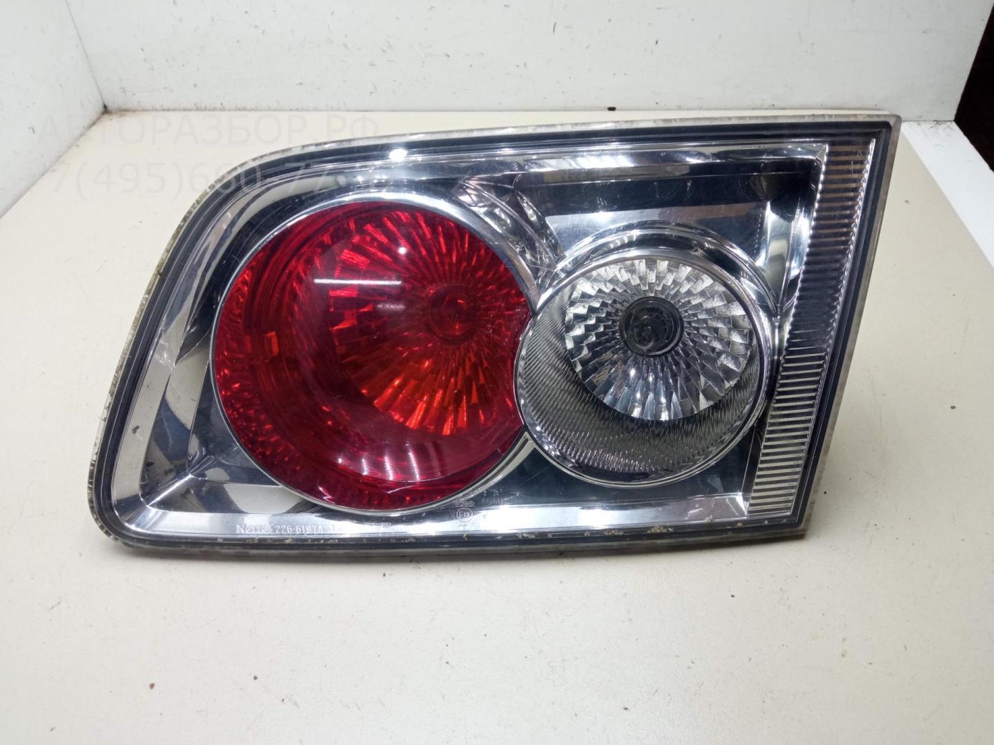 Фонарь задний внутренний правый