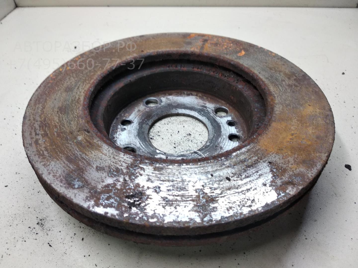 Диск тормозной передний вентилируемый