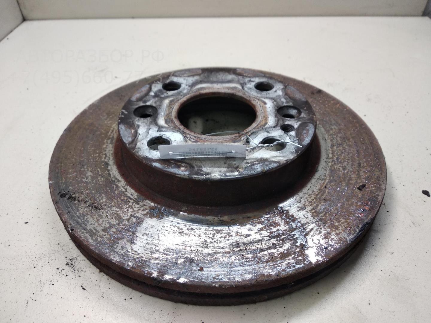 Диск тормозной передний вентилируемый