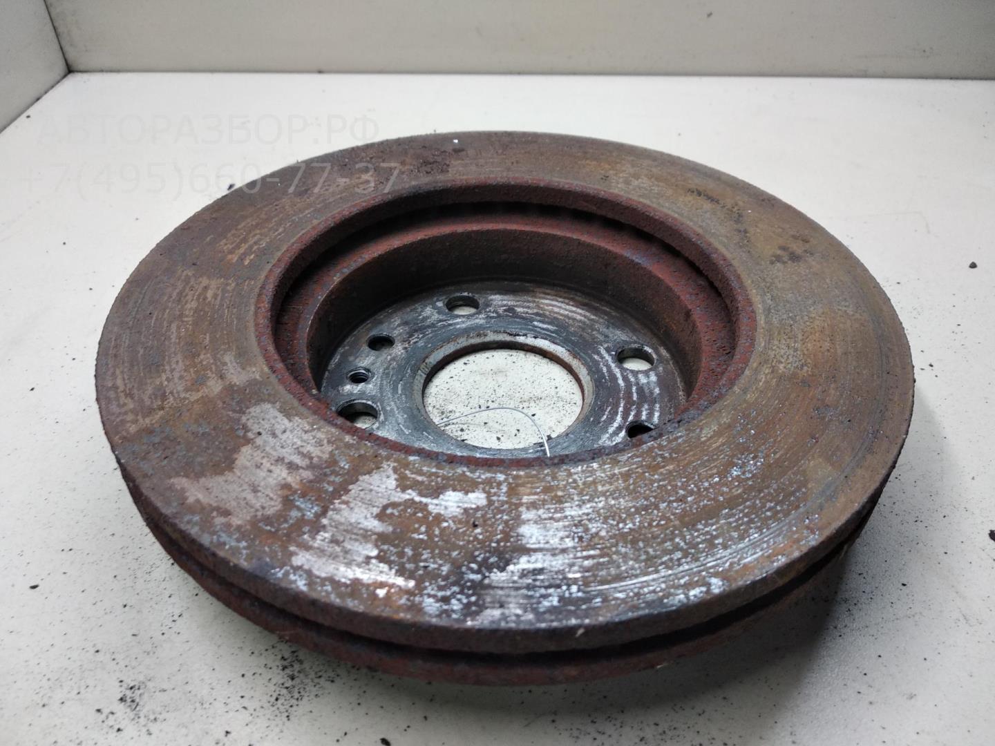 Диск тормозной передний вентилируемый