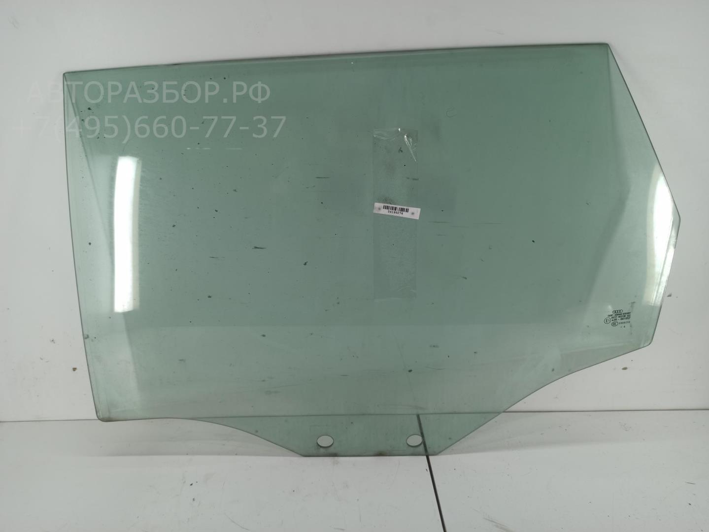 Стекло двери задней левой