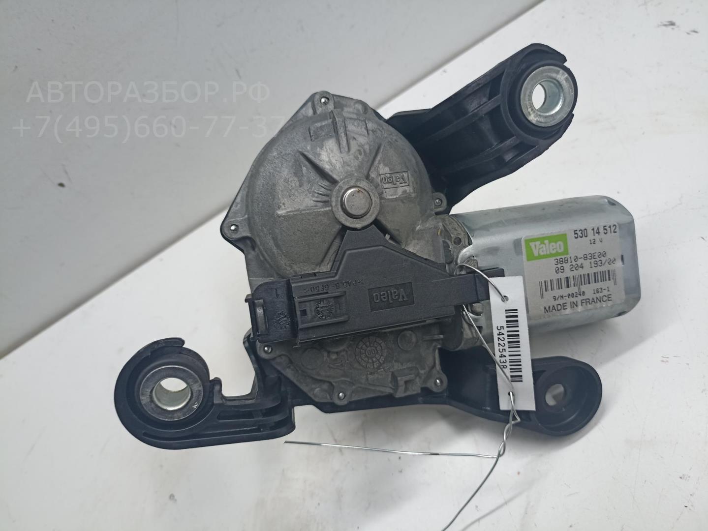 Моторчик стеклоочистителя задний для Agila A 2000-2007