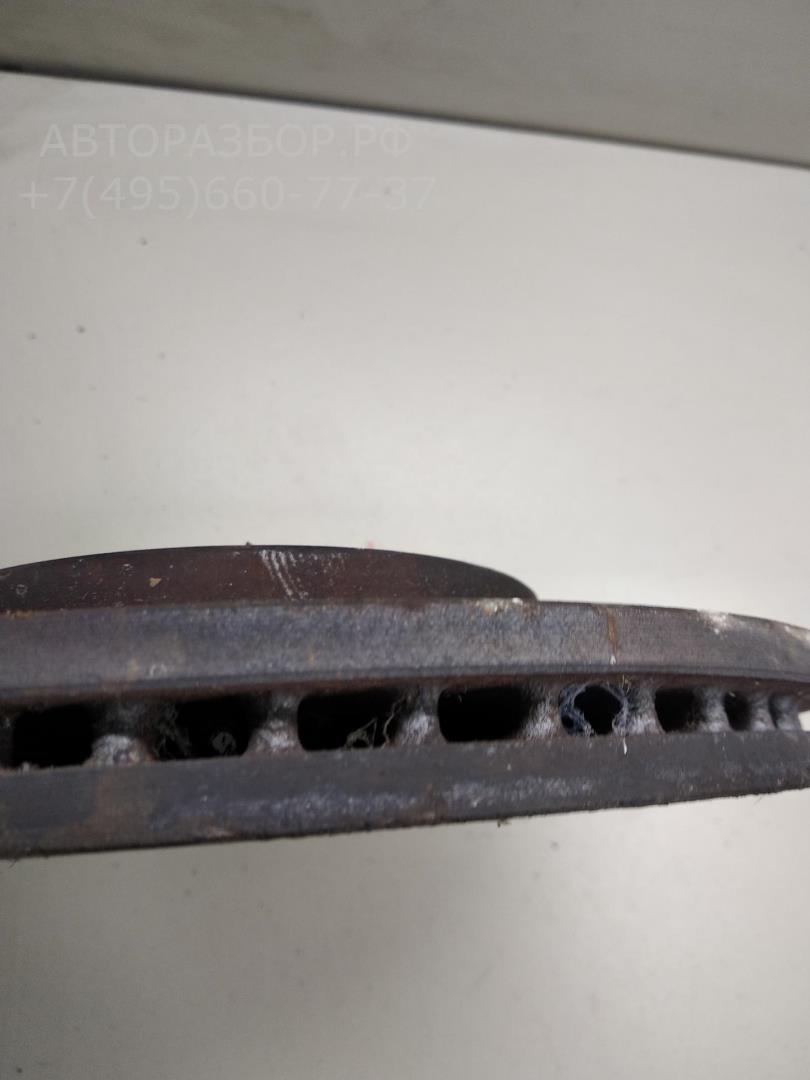 Диск тормозной передний вентилируемый