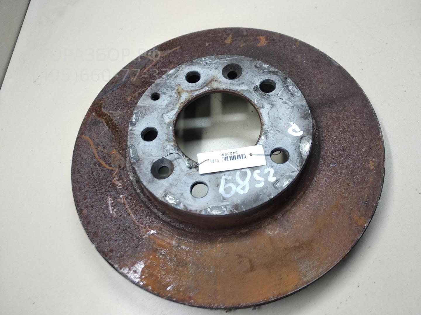 Диск тормозной передний вентилируемый