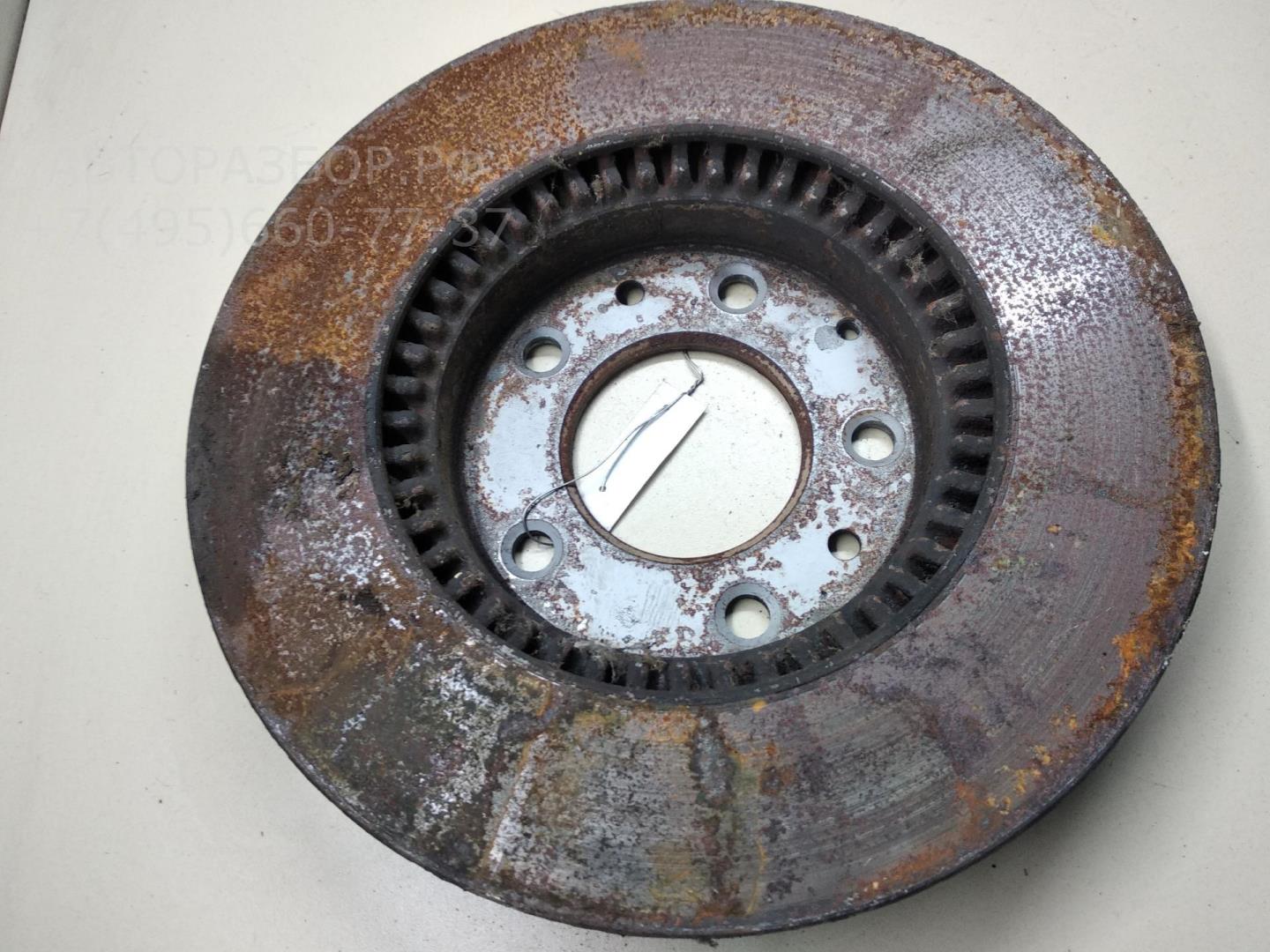 Диск тормозной передний вентилируемый