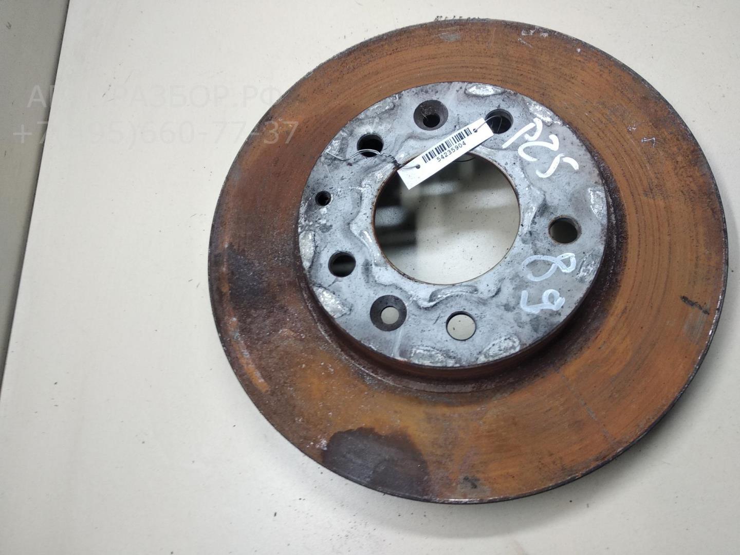 Диск тормозной передний вентилируемый